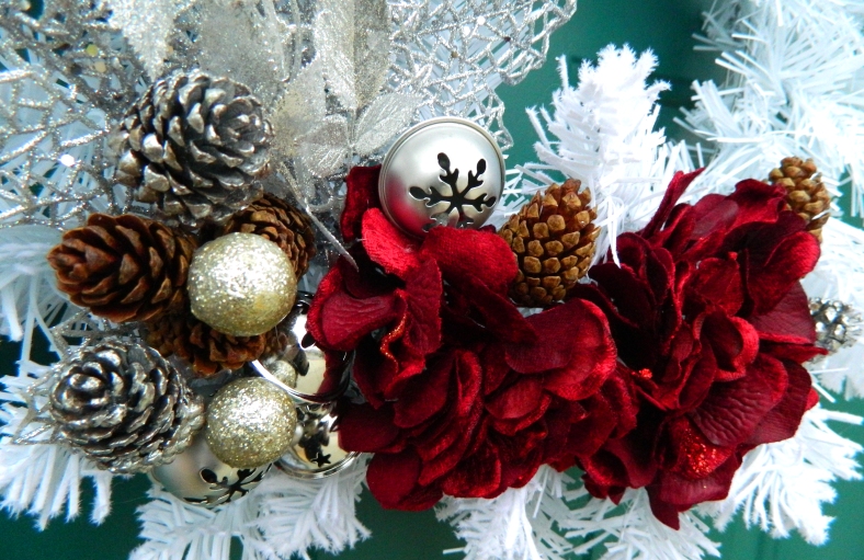 Holiday Wreath Close-Up
